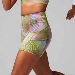 Multicolor Women's Active Shorts